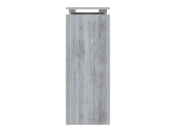 Mesa consola madera contrachapada gris Sonoma 102x30x80 cm ES774064