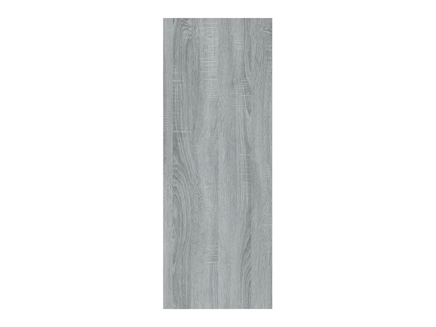 Mesa consola madera contrachapada gris Sonoma 78x30x80 cm