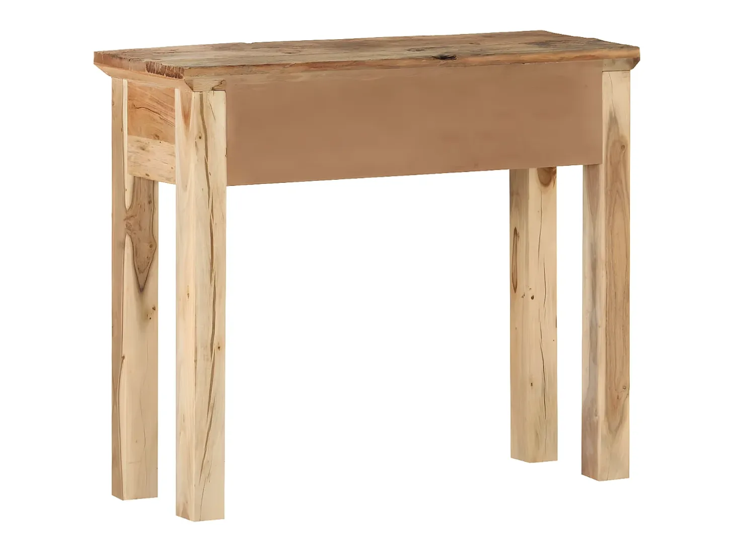 Mesa consola madera de acacia y madera reciclada 90,5x30x75cm