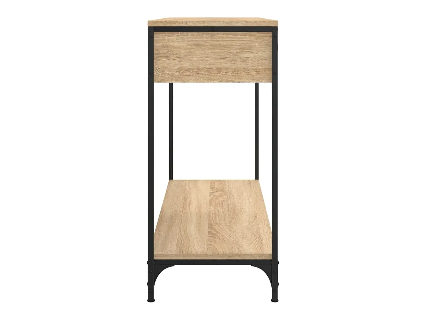 Mesa consola madera de ingeniería roble Sonoma 100x34,5x75 cm
