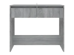 Mesa consola madera de ingeniería gris Sonoma 89x41x76,5 cm ES569248