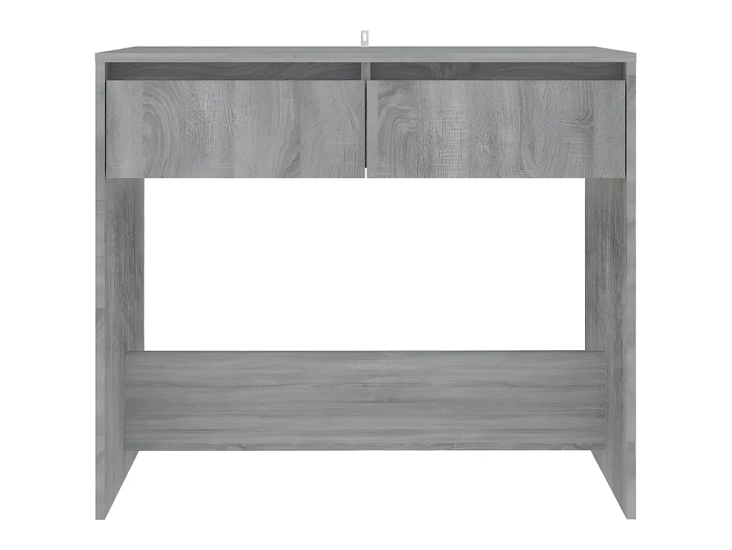 Mesa consola madera de ingeniería gris Sonoma 89x41x76,5 cm ES569248