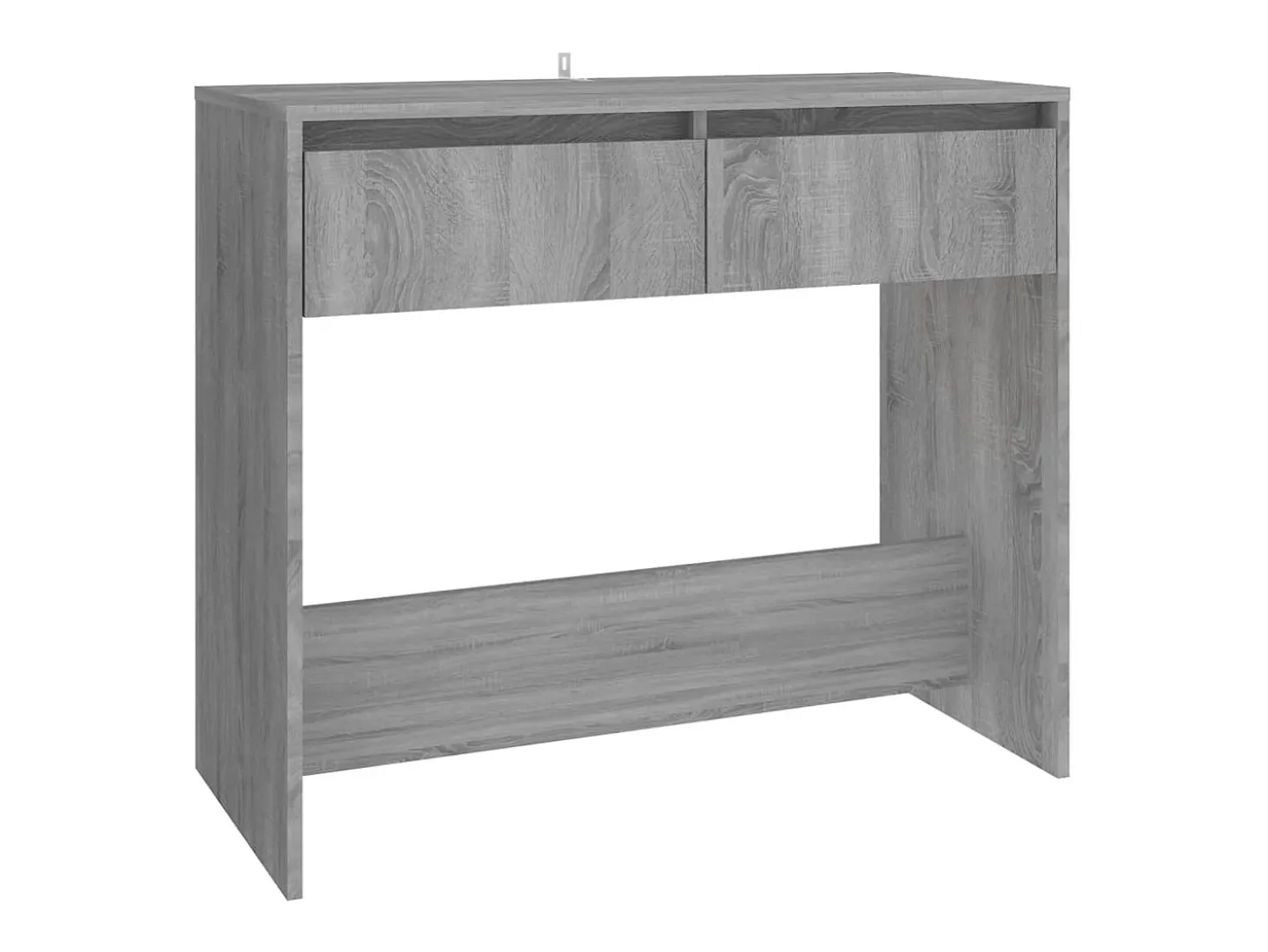 Mesa consola madera de ingeniería gris Sonoma 89x41x76,5 cm ES569248