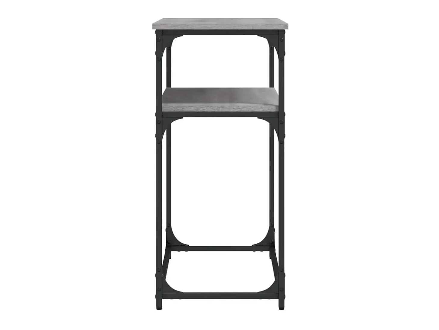 Mesa consola madera de ingeniería gris Sonoma 100x35,5x75 cm ES416692