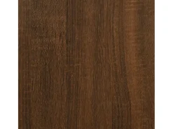 Mesa consola madera de ingeniería marrón roble 160x29x75 cm