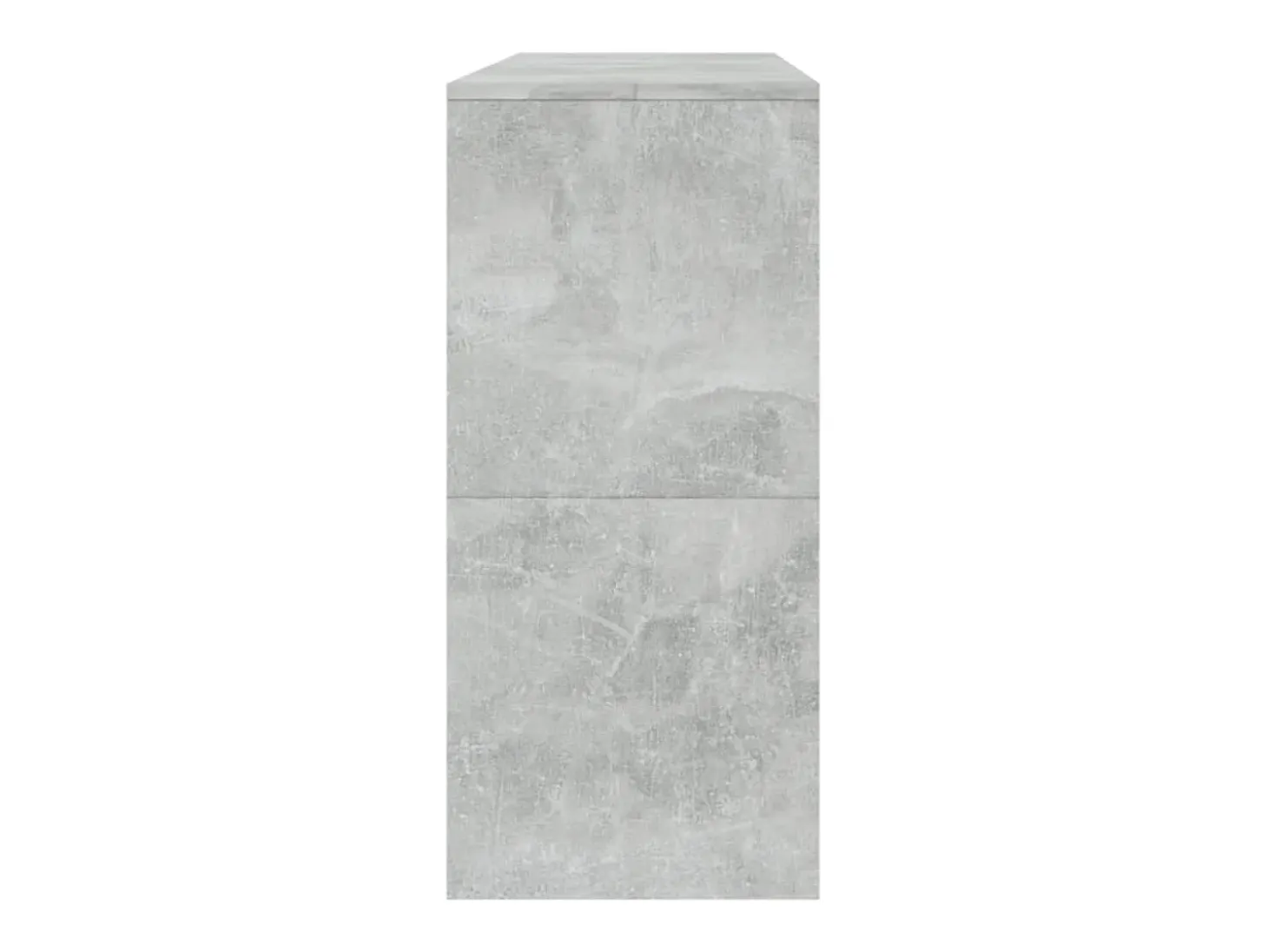 Mesa consola madera de ingeniería gris hormigón 100x35x76,5 cm