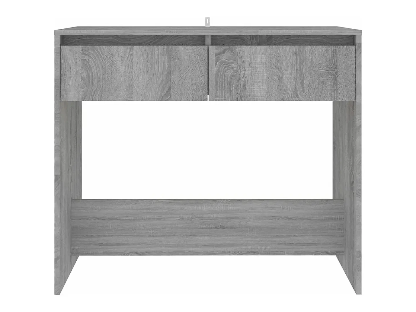 Mesa consola madera de ingeniería gris Sonoma 89x41x76,5 cm