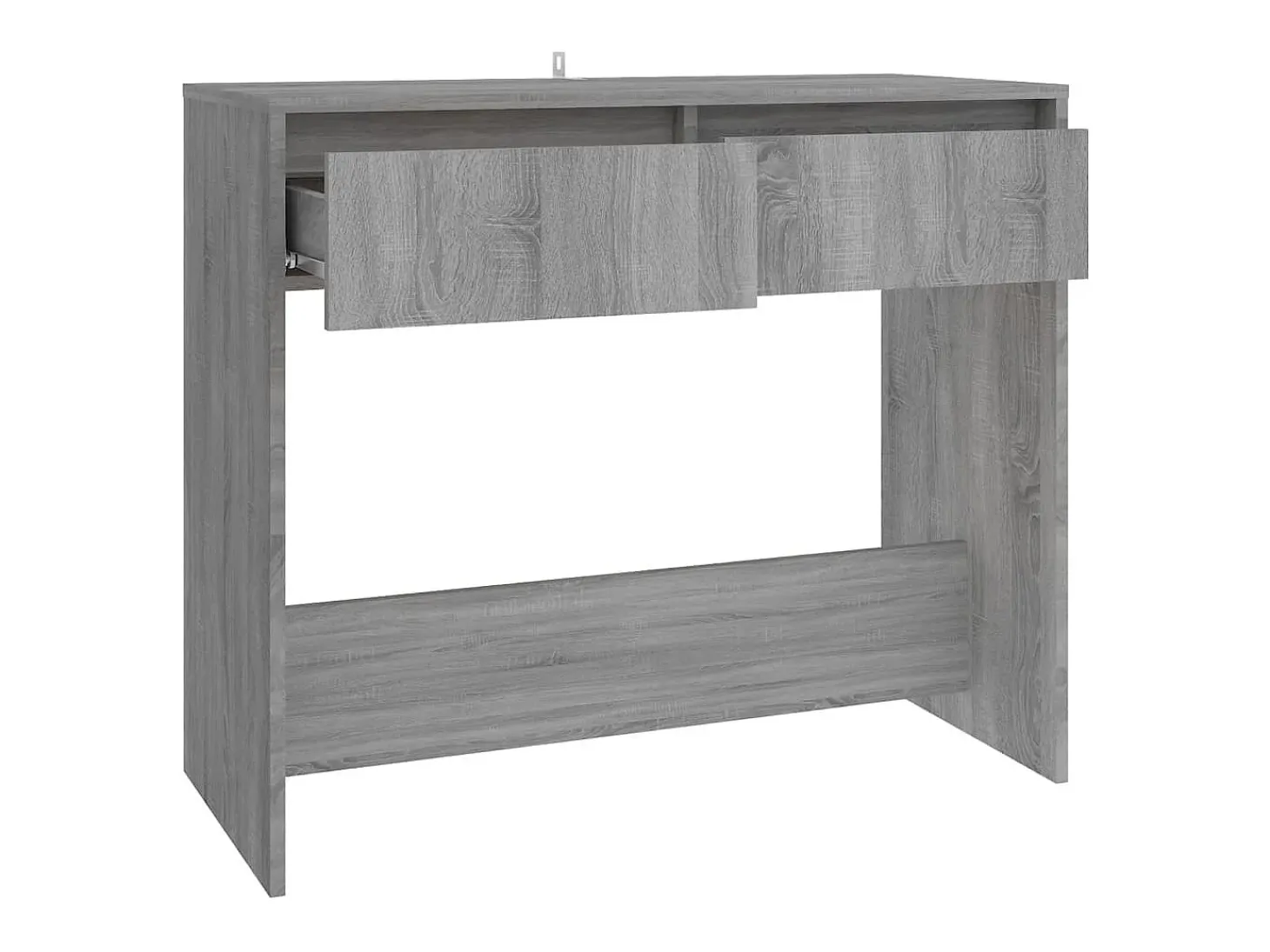 Mesa consola madera de ingeniería gris Sonoma 89x41x76,5 cm
