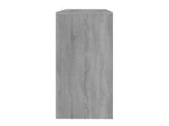 Mesa consola madera de ingeniería gris Sonoma 89x41x76,5 cm