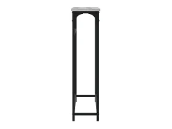 Mesa consola madera de ingeniería gris Sonoma 75x19,5x75 cm ES769322