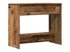 Mesa consola madera ingeniería madera envejecida 89x41x76,5 cm