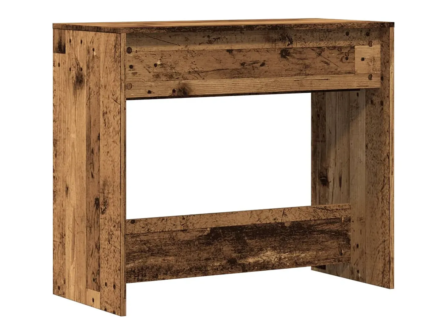 Mesa consola madera ingeniería madera envejecida 89x41x76,5 cm