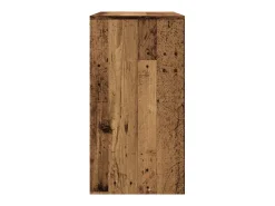 Mesa consola madera ingeniería madera envejecida 89x41x76,5 cm