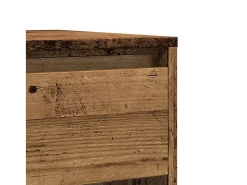 Mesa consola madera ingeniería madera envejecida 89x41x76,5 cm