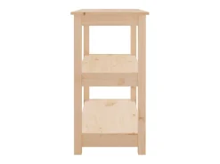 Mesa consola madera maciza de pino 80x40x74 cm