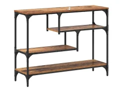 Mesa Consola Madera vieja 100 x 30 x 75 cm Madera contrachapada