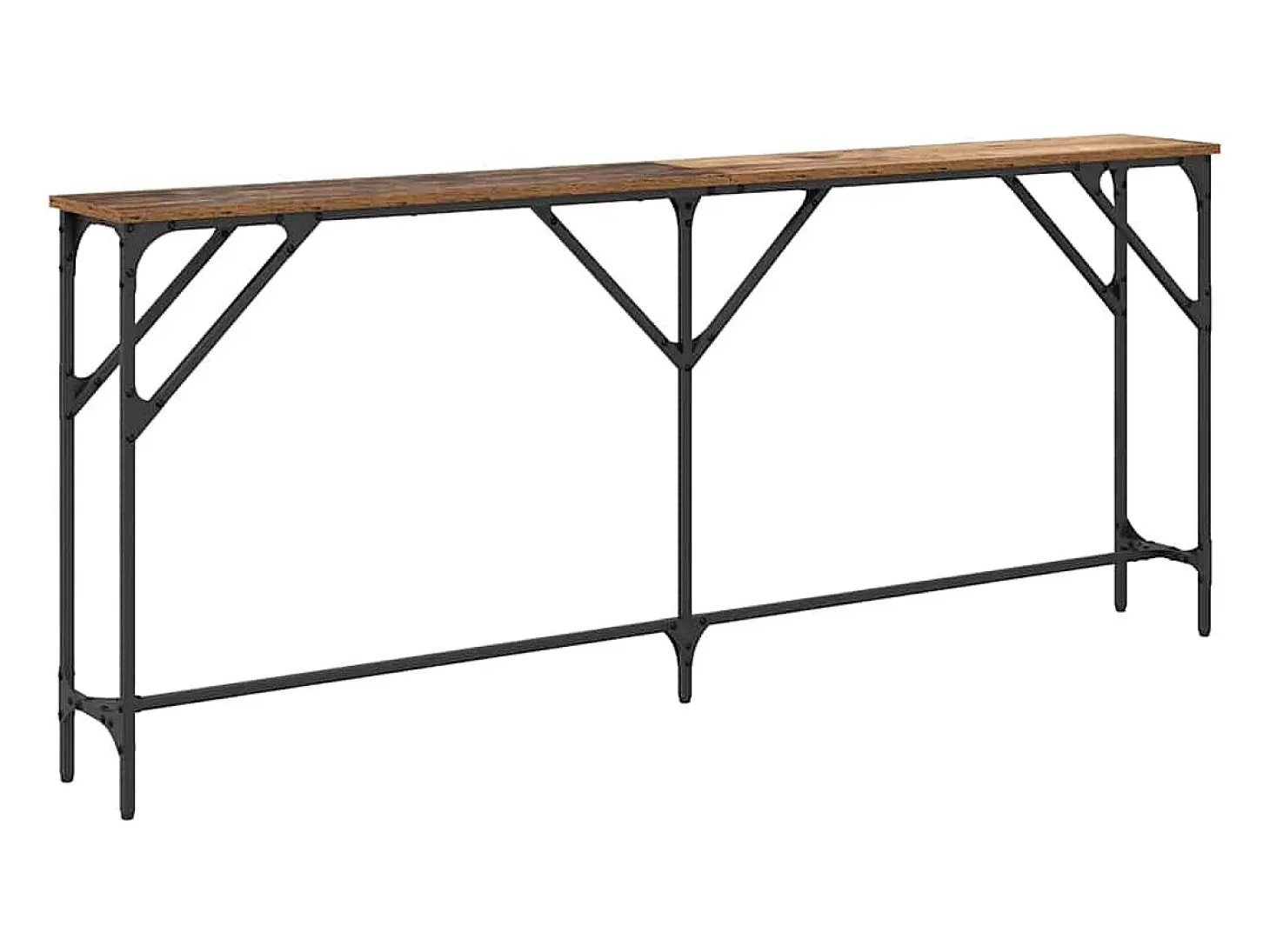 Mesa Consola Madera Vieja 180 x 23 x 75 cm