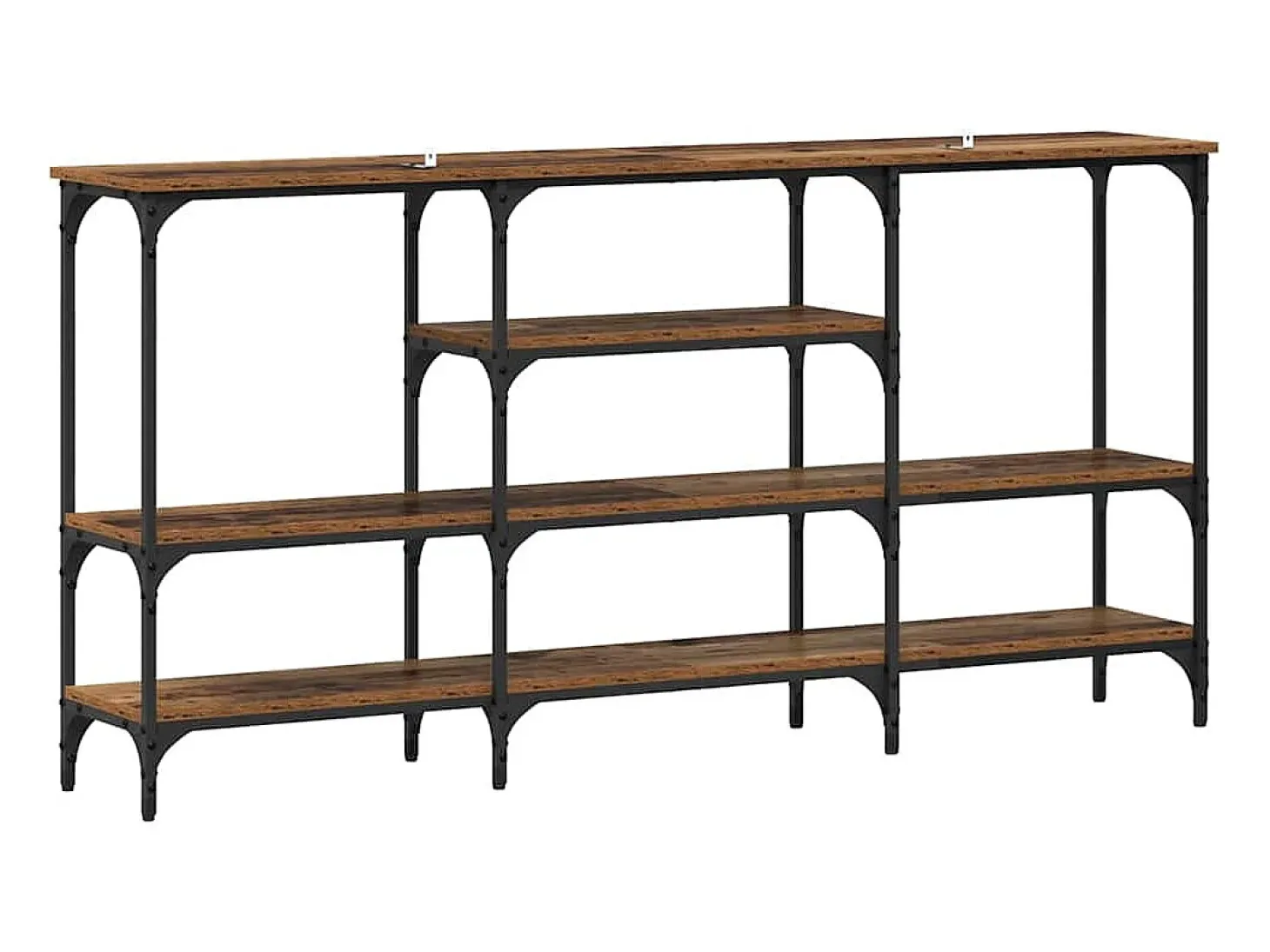 Mesa Consola Madera vieja 160 x 29 x 80 cm Madera contrachapada