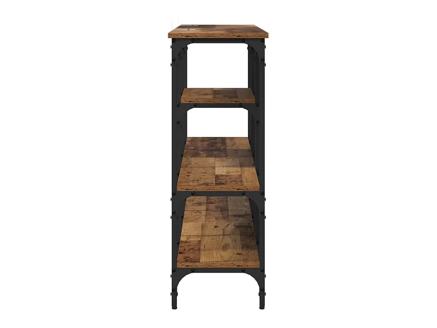 Mesa Consola Madera vieja 160 x 29 x 80 cm Madera contrachapada