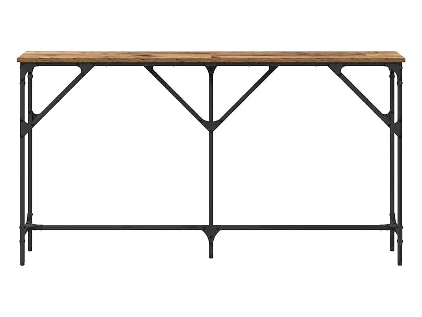 Mesa Consola Madera Vieja 140 x 23 x 75 cm