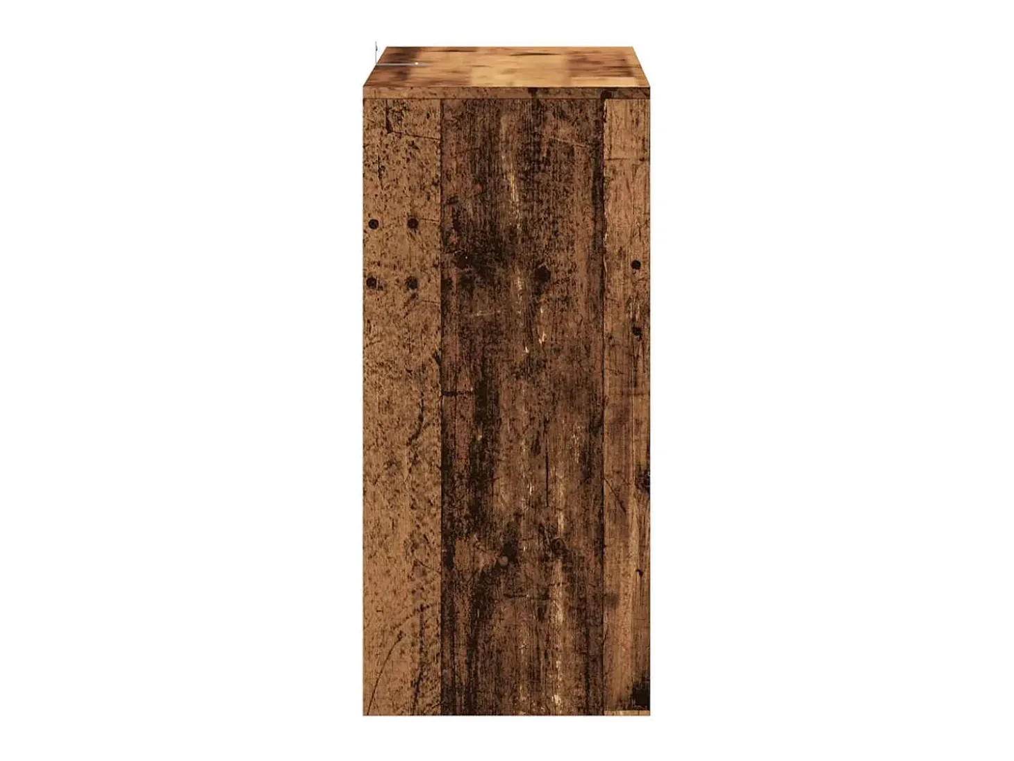 Mesa consola madera vieja 100x35x76,5 cm madera de ingeniería