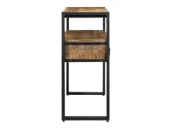 Mesa Consola Marrón 120 x 33 x 75 cm madera maciza de mango