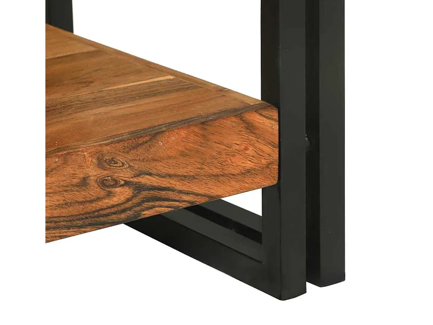 Mesa Consola Marrón 120 x 33 x 75 cm madera maciza de acacia