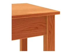 Mesa Consola Marrón cera 110 x 40 x 75 cm Madera maciza de pino