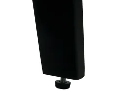 Mesa consola MCW-L54, aspecto mármol gris