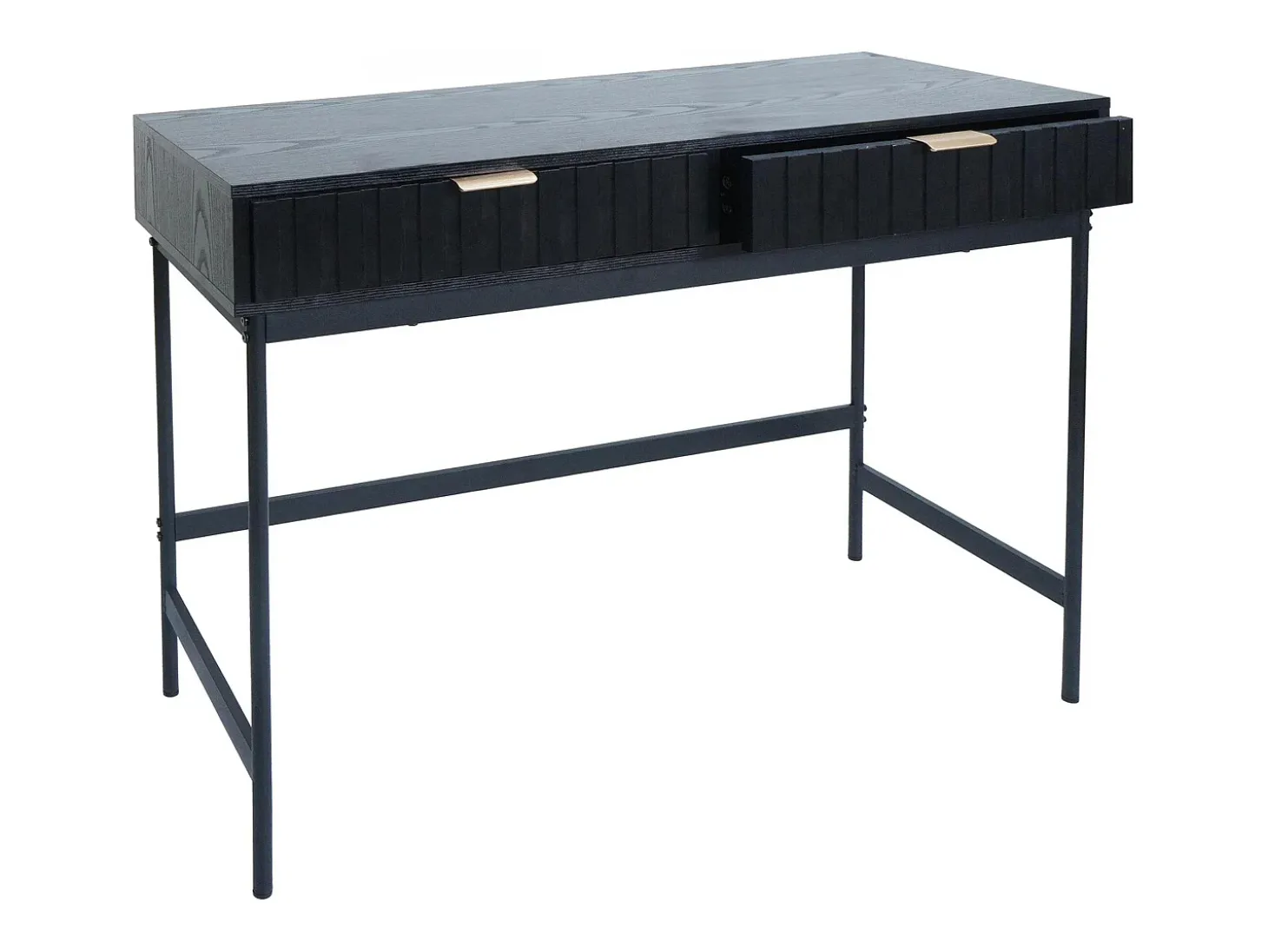 Mesa consola MCW-O41, aspecto madera negro