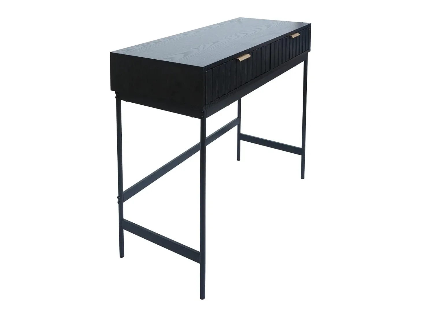 Mesa consola MCW-O41, aspecto madera negro