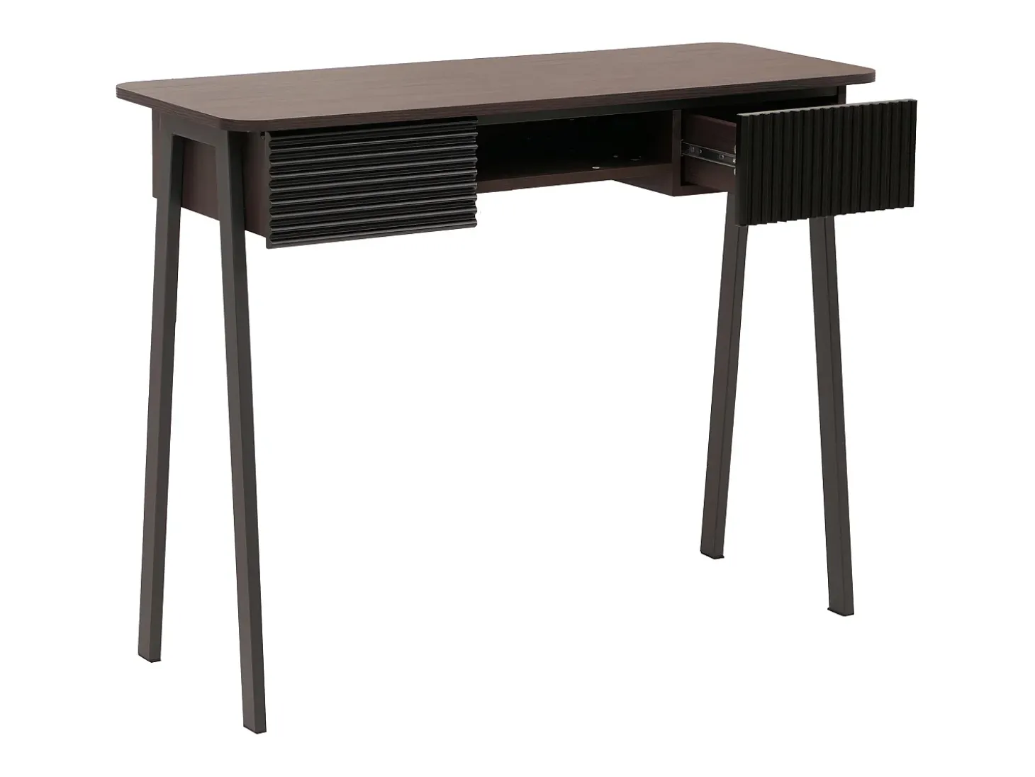 Mesa consola MCW-O40, aspecto nogal