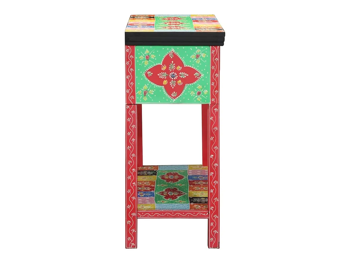 Mesa Consola Multicolor 100 x 30 x 75 cm Madera maciza de Mango