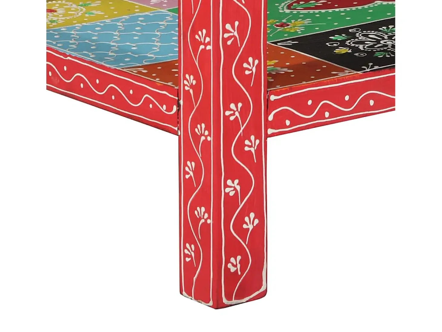 Mesa Consola Multicolor 100 x 30 x 75 cm Madera maciza de Mango