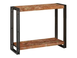 Mesa Consola Multicolor 90 x 33 x 75 cm madera maciza reciclada