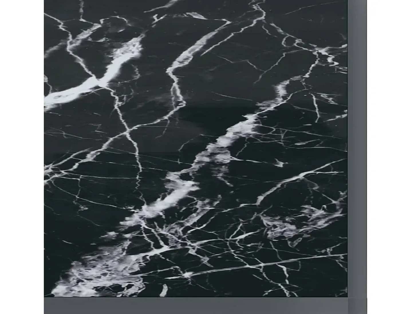 Mesa consola negra 140x35x75,5 cm Cristal templado