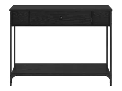 Mesa Consola Otro Roble negro 100 x 34.5 x 75 cm