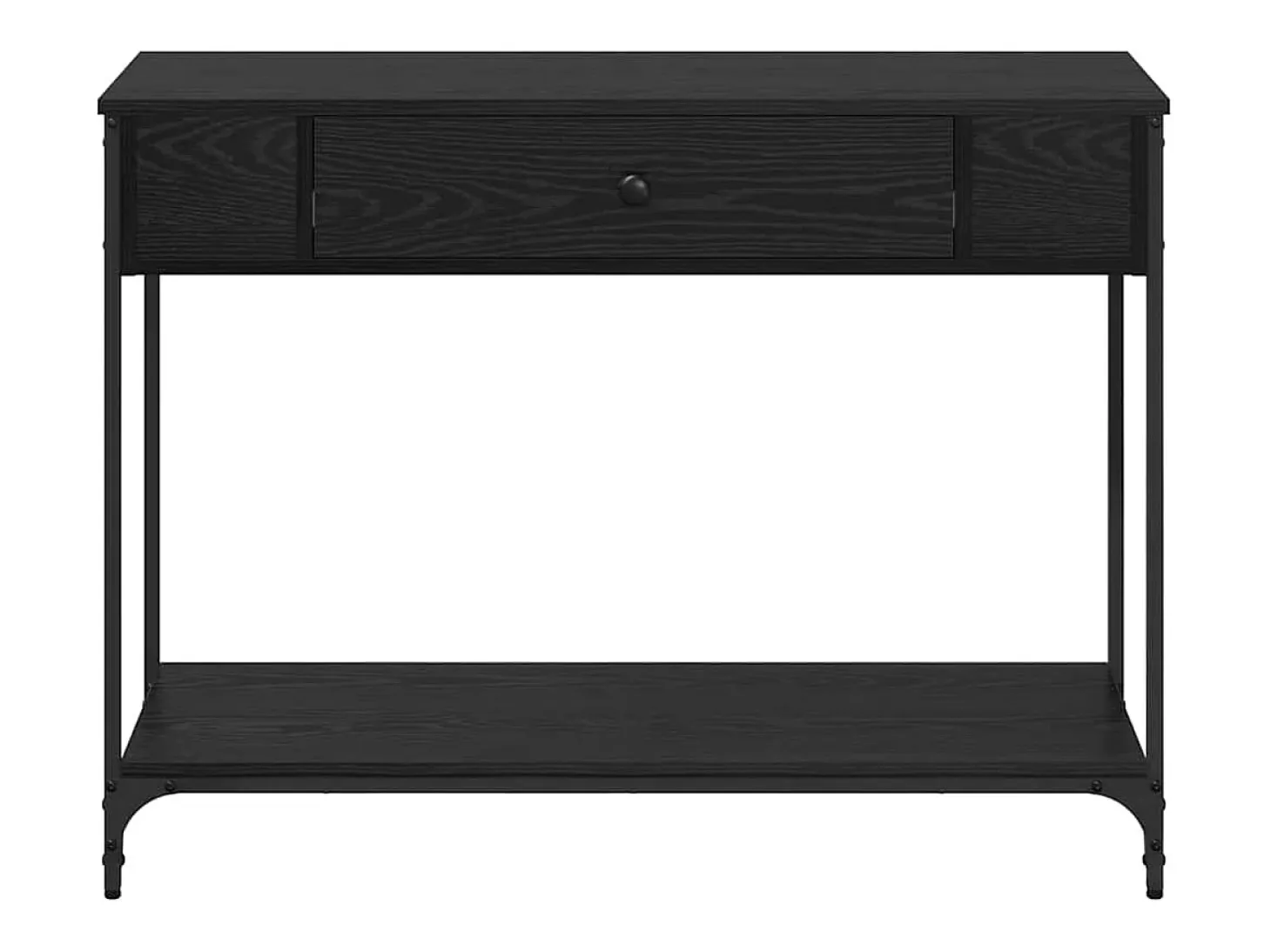 Mesa Consola Otro Roble negro 100 x 34.5 x 75 cm