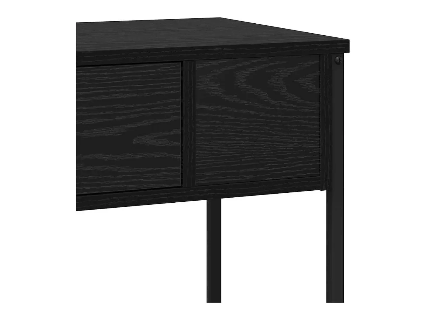 Mesa Consola Otro Roble negro 100 x 34.5 x 75 cm