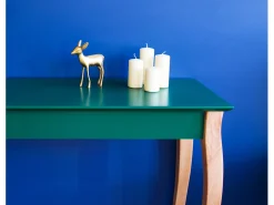 Mesa Consola Pequeña 65 x 35 cm Lillo Blanco Tiza