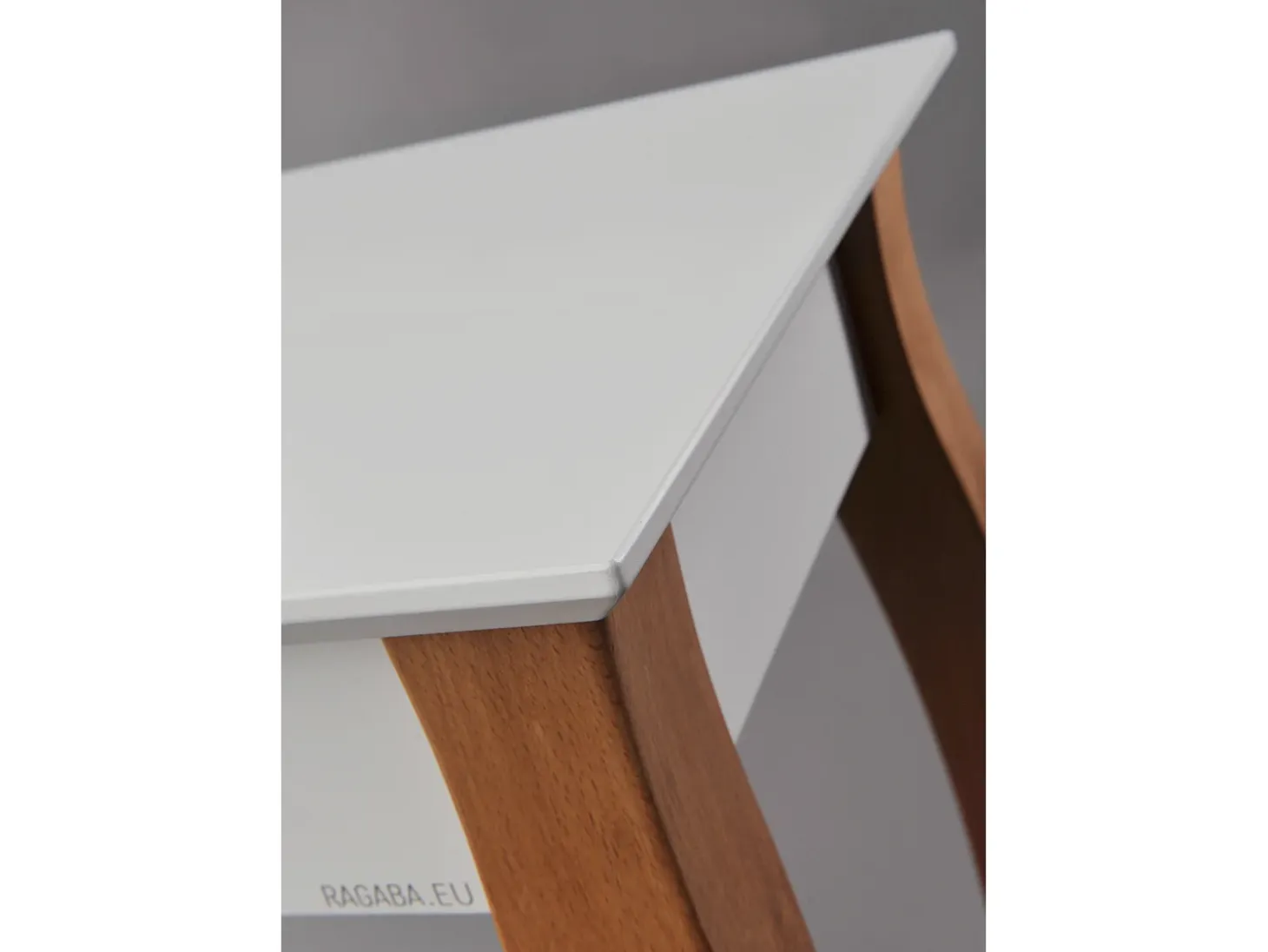 Mesa Consola Pequeña 85 x 35 cm Lillo Blanco Tiza