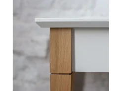 Mesa Consola Pequeña Con Estante 65 x 35 cm Mimo Verde Salvia