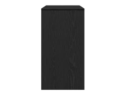 Mesa consola roble negro 89x41x76,5 cm madera de ingeniería