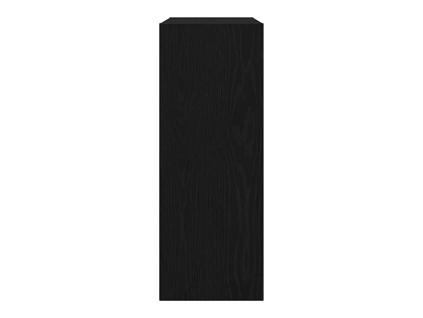 Mesa Consola Roble negro 78 x 30 x 80 cm Madera contrachapada