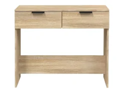 Mesa consola roble Sonoma 90x36x75 cm Madera de ingeniería