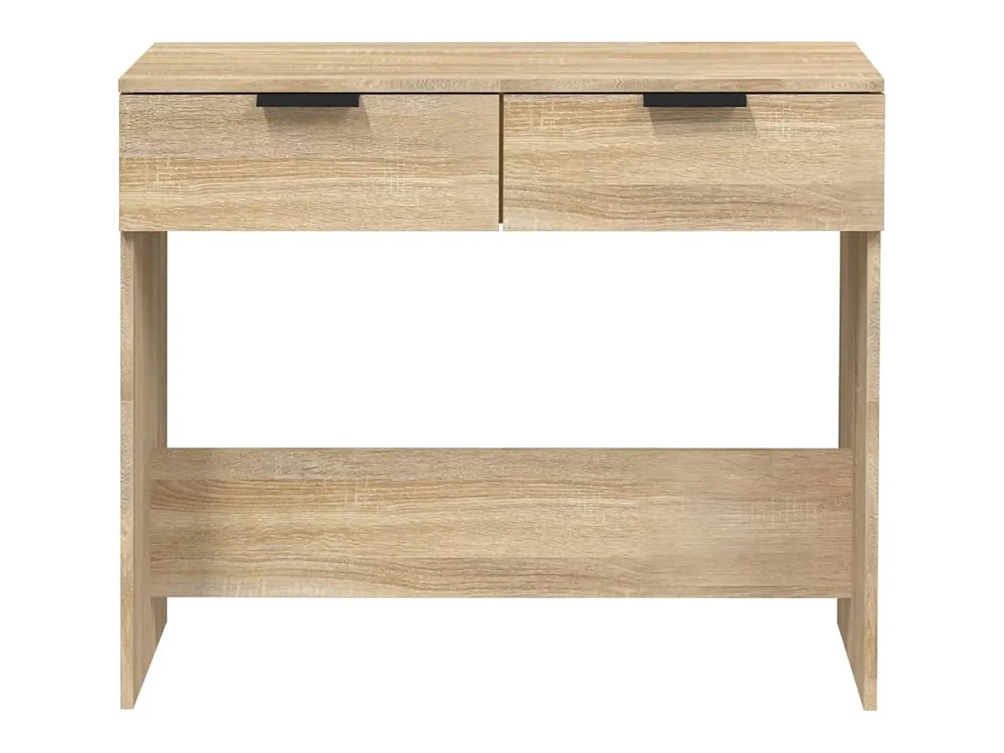 Mesa consola roble Sonoma 90x36x75 cm Madera de ingeniería
