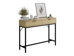 Mesa consola roble 100x30x75 lennox