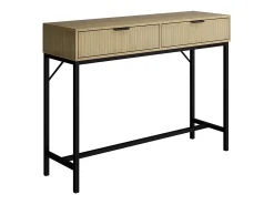 Mesa consola roble 100x30x75 lennox
