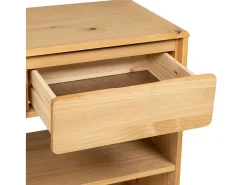 Mesa consola SAUDA madera maciza de pino roble 89,5x36,5x73 cm