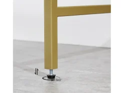 Mesa Consola 100x35x80 cm dorado